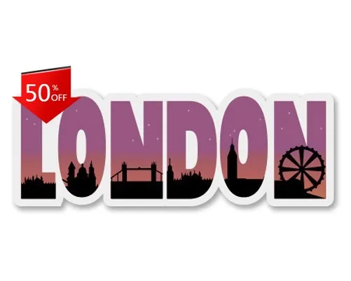 

London Phone Trendy Laptop Walls Window Boat Decoration Retro Cute Funny Vintage