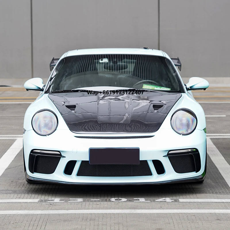 

Car Upgrade Front Bumper with Surround Kit Equipped with Daytime Running Lights Bodykit for 997 991 GT3