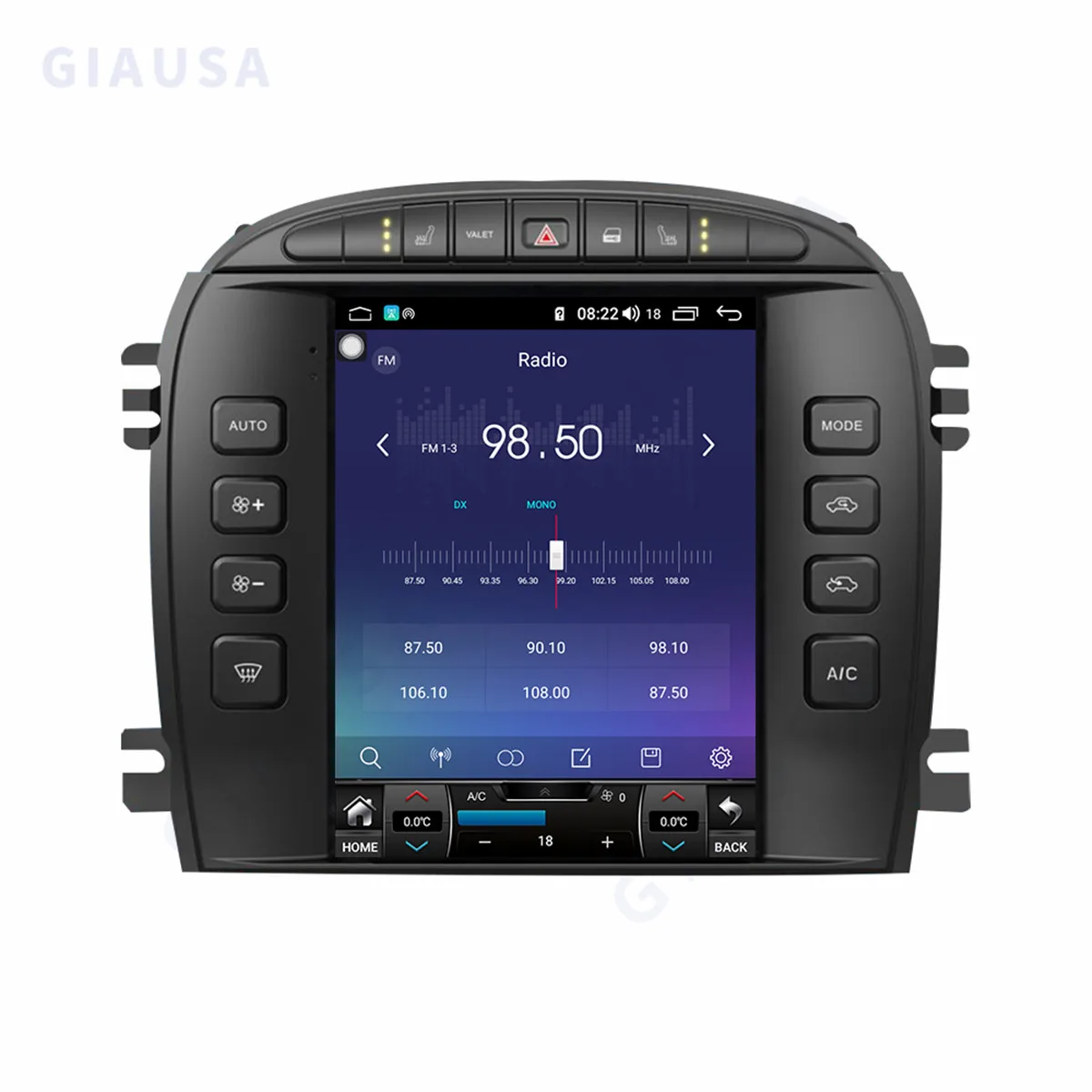 Carplay Car Radio For Jaguar S-TYPE 2001-2009 Android12 Tesla Screen Multimedia Player GPS Navigation Stereo Gift Tools 5G