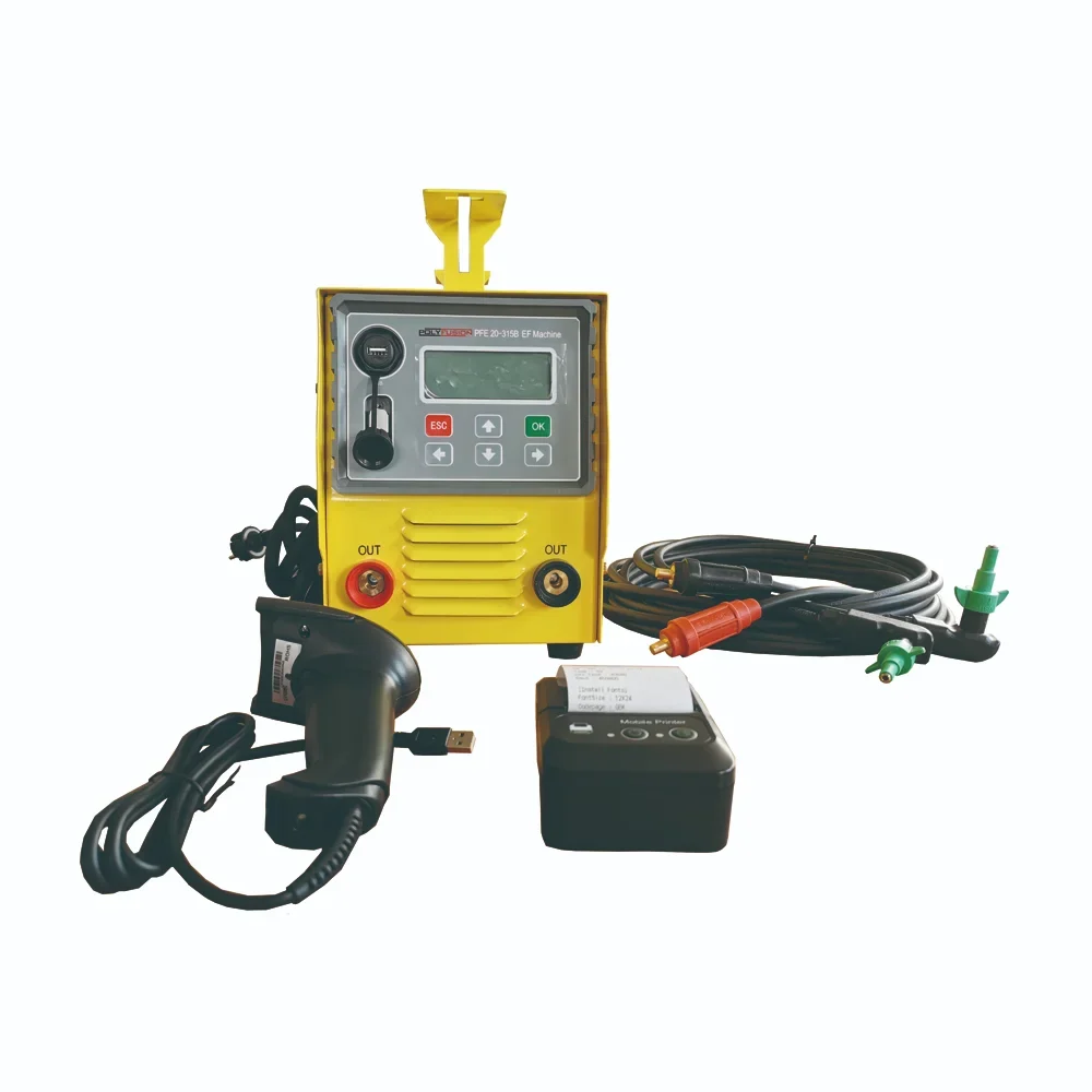 HDPE PFE315B Automatic Electro Fusion Welding Machine For Electrofusion Fittings Welding Equipment