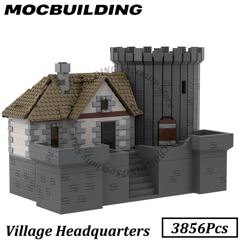 Medival House Village Farm Home Model MOC Building Block DIY Brick Toy Gift Display Construction Birthday Present Christmas