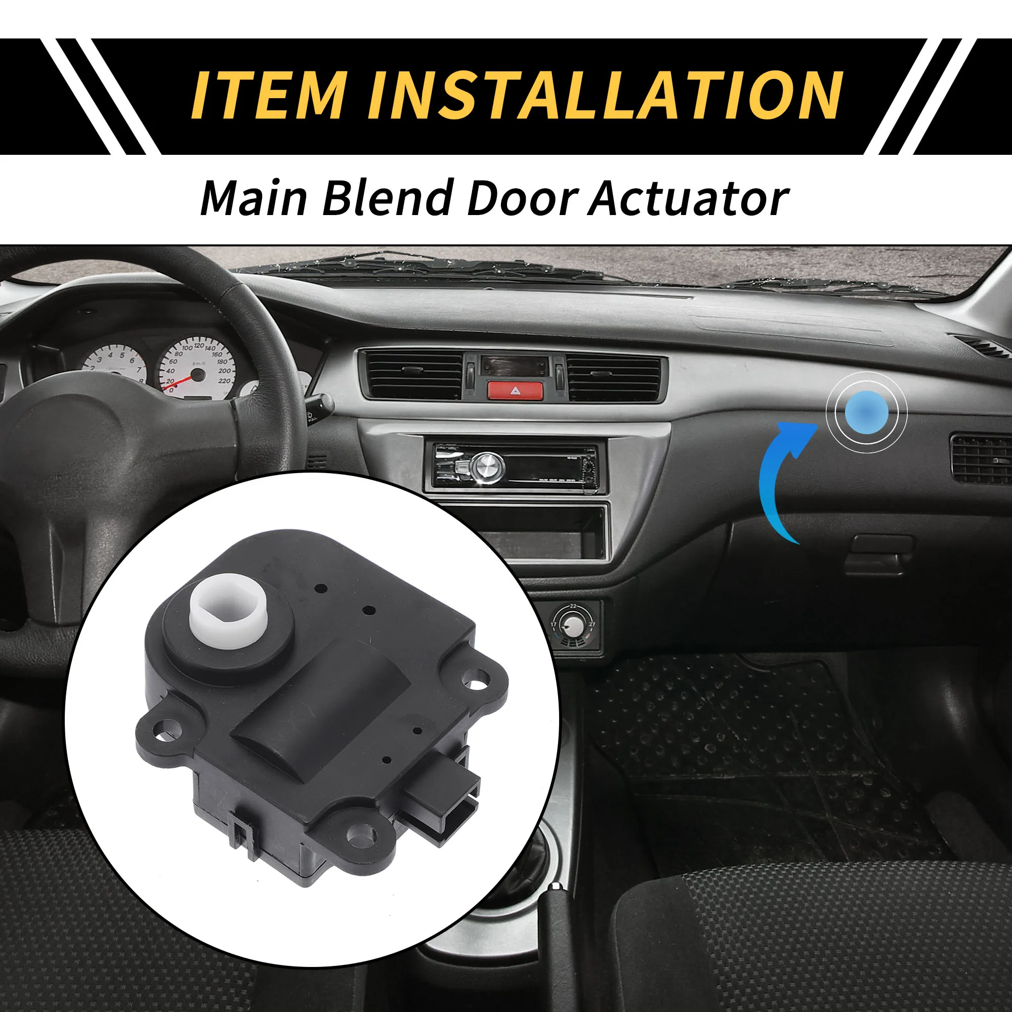 

UXCELL HVAC воздушный дверной привод с нагревателем для Toyota Tacoma 05-23 No 604332/8710604040