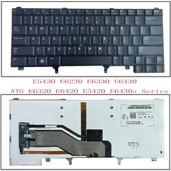 Replacement laptop Keyboard Backlit With Pointer for Dell Latitude E5430 E6230 E6330 E6430 ATG E5420 E6320 E6420 E6430s Series