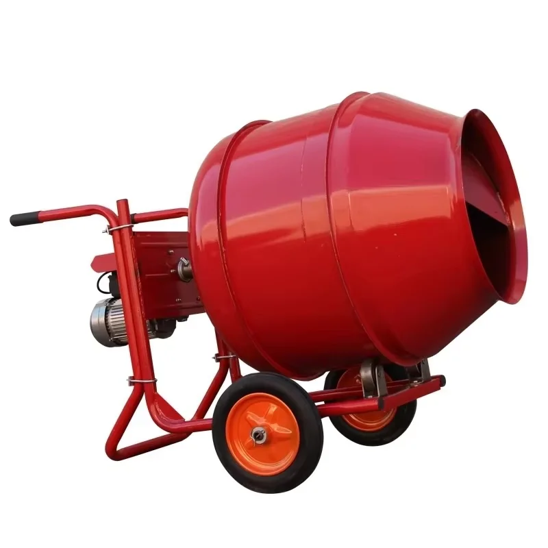 

280л 2,8 кВт положительный и отрицательный бытовой 220 В небольшой строительный миксер для цементного раствора, бетономешалка