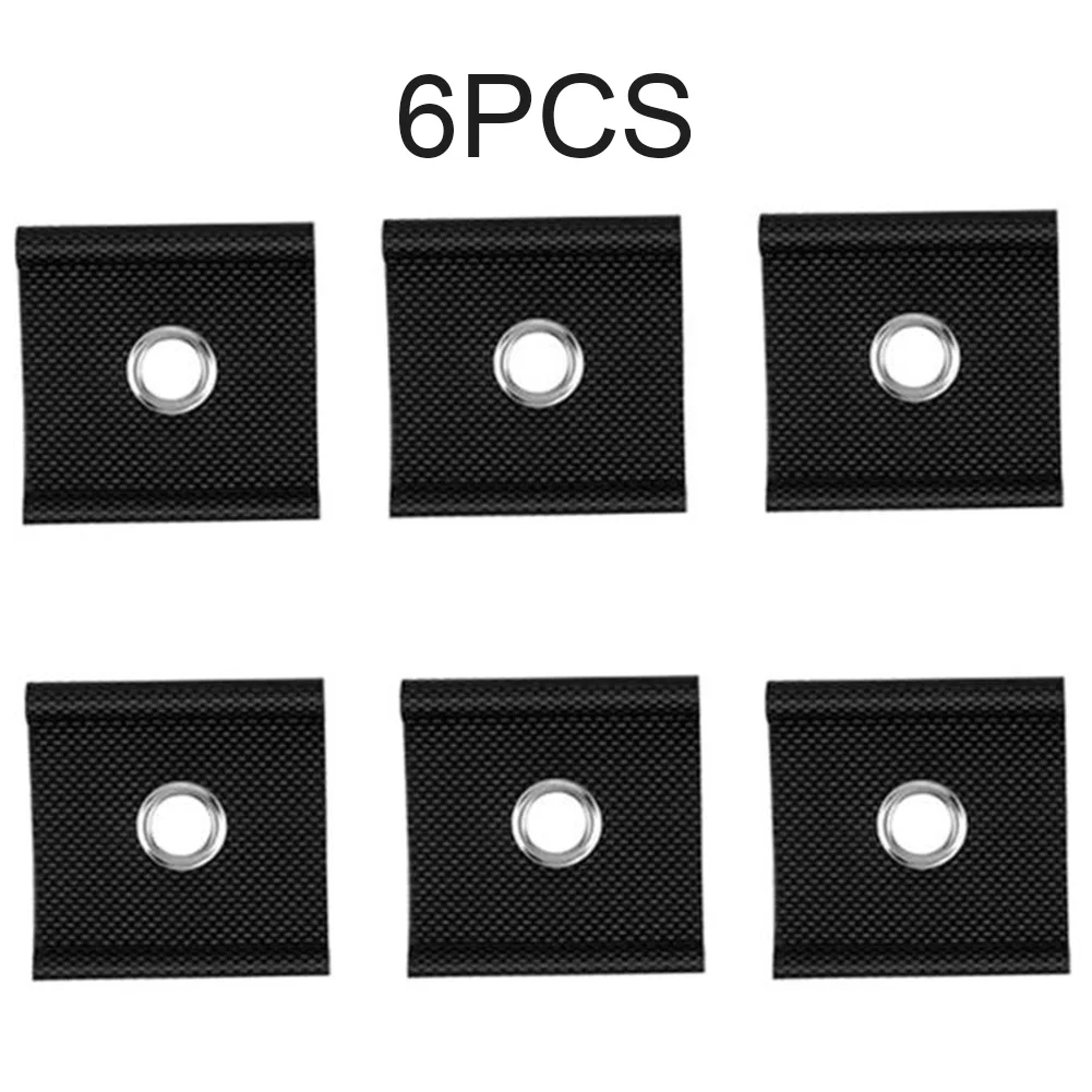 

Camping Trips 6*RV Hook Curtain Track Roller Strong Hooks For Outdoor Gear Awning Accessory Broad Compatibility