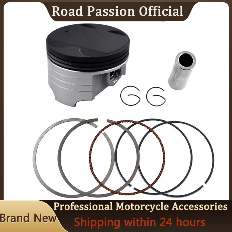 

Motorcycle Assembly Part STD 73 ~ 74.5mm Pin Dia 19mm Piston Ring For SUZUKI AN250 DR250S 1982-1988 DR250 Djebel 1992-2001