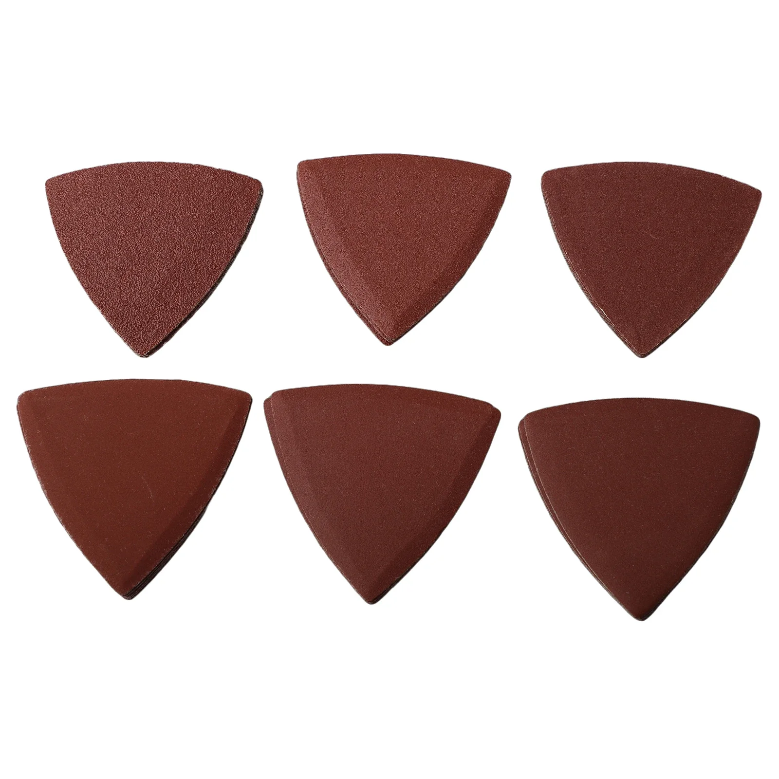 

High Performance Aluminum Oxide Triangle Sandpaper Set, 80/120/180/240/320/400 Grit, 30pcs Sandpaper for Oscillating Multi Tool