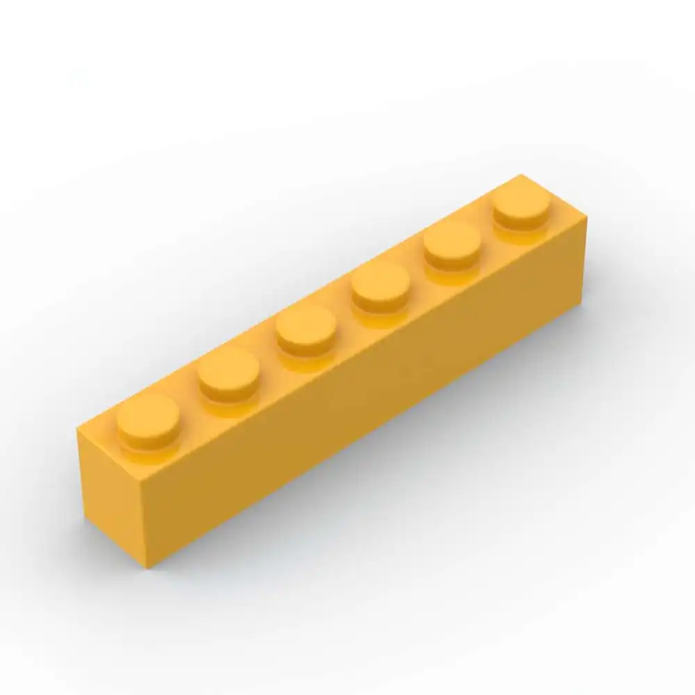 

MOC 10 шт. детали кирпичи 3009 пластина 1x6 строительные блоки высокотехнологичная доска сборка развивающие игрушки из частиц подарки на день рождения для детей