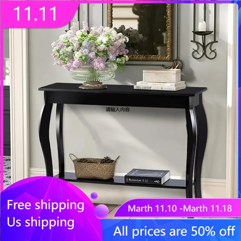 

Chic Accent Sofa Table Side Bed Tables Narrow Console Table Living Room Coffee Furniture Home