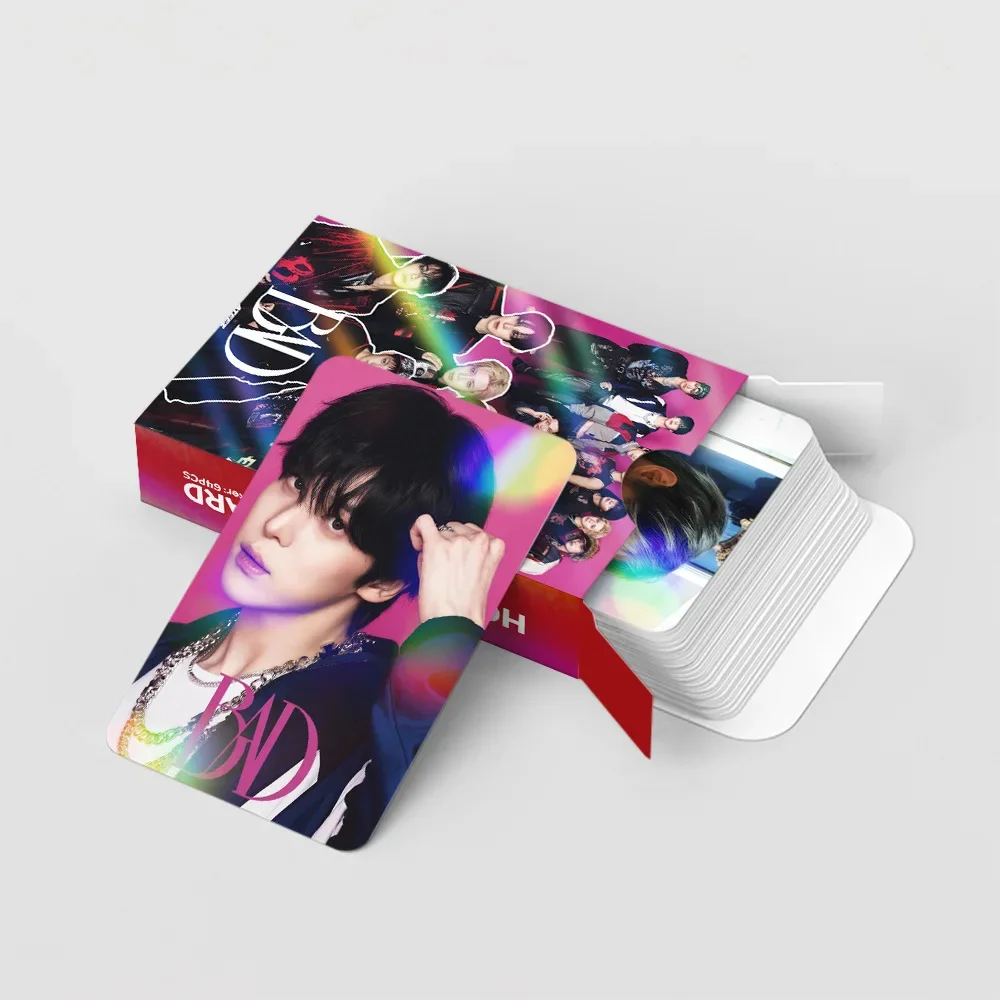 124 Stück Einzelalbum ATEEZ BAD Mini LOMO-Karten Fotokarten HD-Fan-Sammlungskarten Dekorative Geschenke – Detail 6