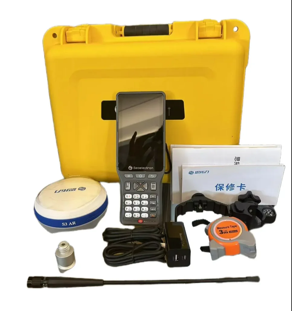 Lightweight Stonex S3AR GNSS RTK Pre-installed With The Fourth Generation Of Inertial Navigation Tilt Measurement Technology