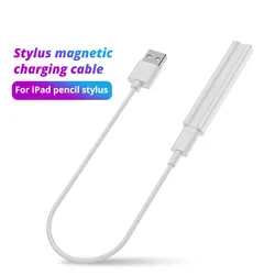 Cabo adaptador de carregamento magnético, Stylus Pen Charger, Carregador USB, Compatível para Apple Pencil 2 2nd