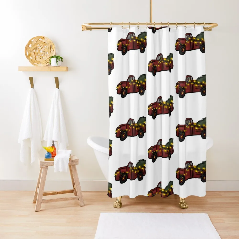 

Christmas is coming Shower Curtain For The Bathroom Cover Shower Bathroom For Bathrooms Curtain