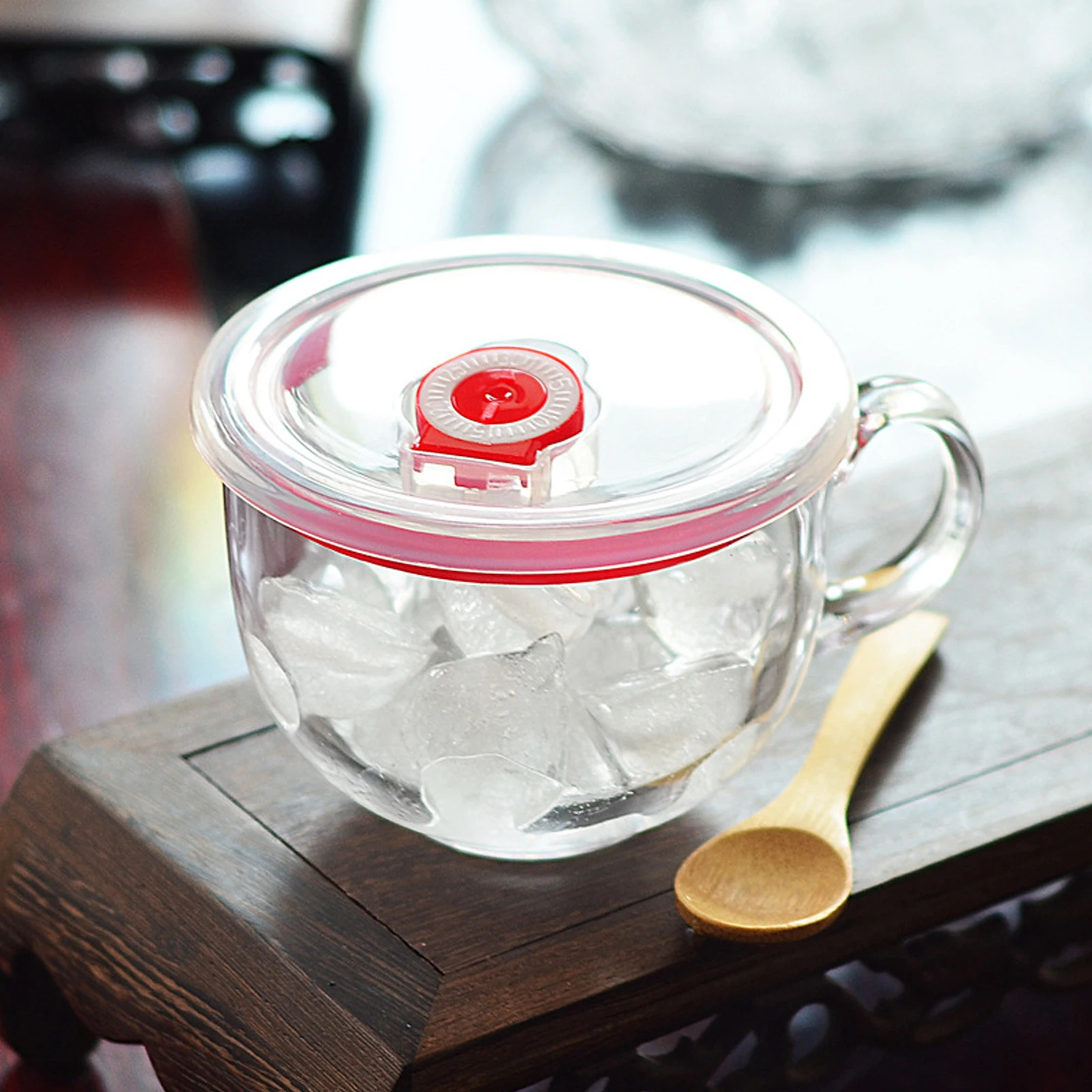 

1 комплект, чашка для завтрака, герметичный стеклянный контейнер, портативная чашка для еды с йогуртом, молоком, большой рот, кофе, сок, пиво, коктейль