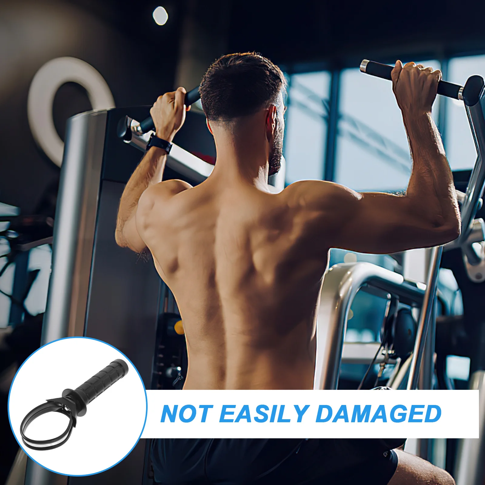 

Wrist Strength Ball Handle Detachable Durable Ergonomic Design For Hand Training Exercise Gyro Ball Bracket Grip Replacement