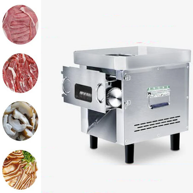 Vegetable Multi Function Electric Meat Cutter Crushing Machine Commercial Stainless Steel