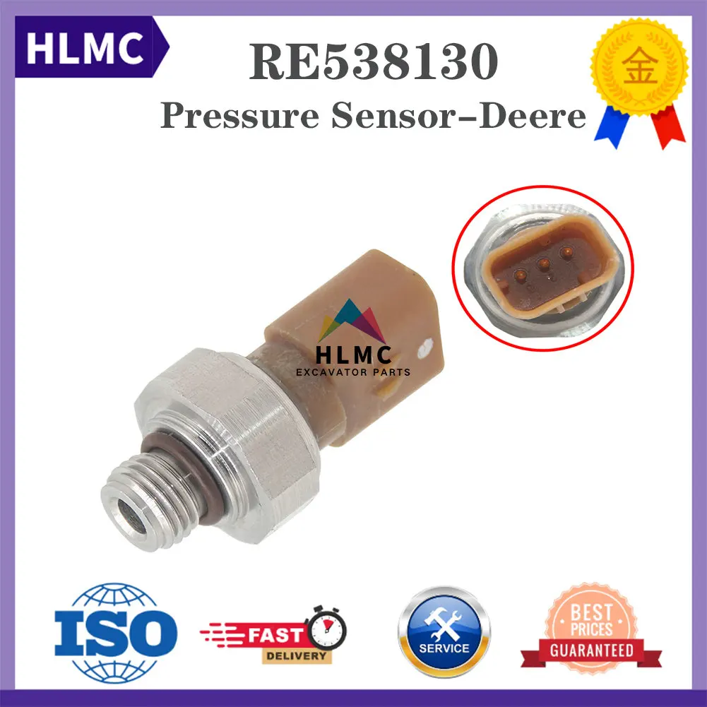 Pressure Sensor RE538130 for Tractor 9410R 9460R 9460RT 9510R 9510RT 9560R 9560RT