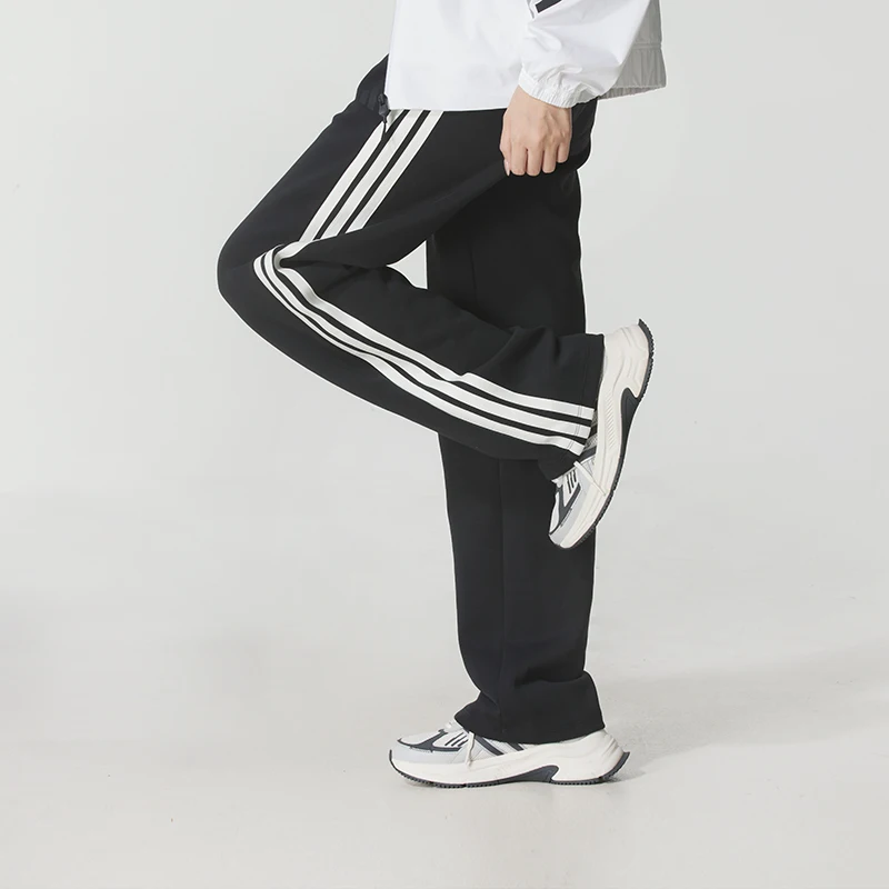 

Adidas Women's Sports Pants Trendy Fashion Casual Pants Comfortable Breathable Straight-Leg Pants Knitted Long Pants Kb7587