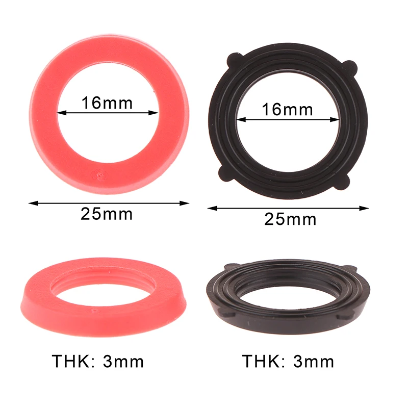 10Pcs 3/4 Inch Heavy Duty Garden Hose Water Faucet Washers Silicone Rubber Seals Gasket O-Ring Leak Proof Fittings