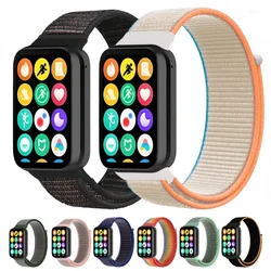 Nylon Band Voor Xiaomi Miband 8 Pro Gevlochten Armband Smartwatch Miband 8 Pro Stof Polsband Voor Miband 8 Pro Vervangende Riem