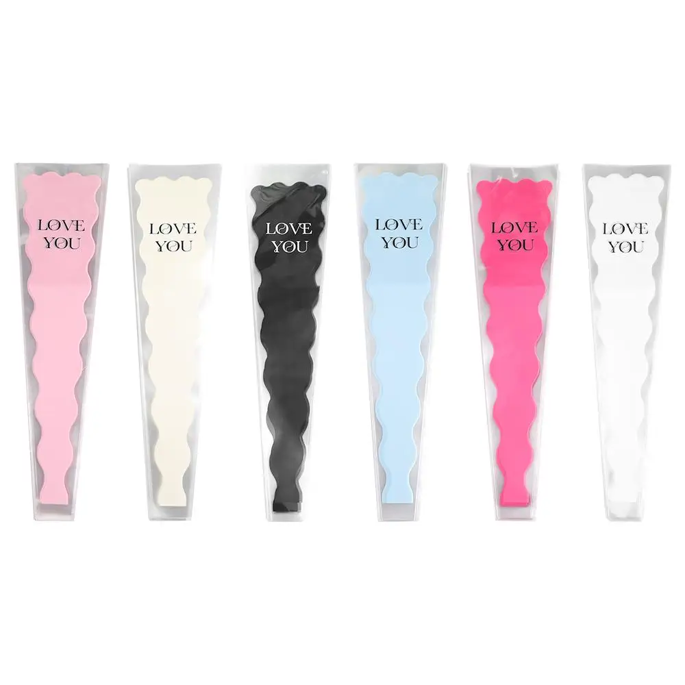 

50 шт. прозрачных пакетов для упаковки цветов, водонепроницаемые пластиковые пакеты, упаковочная бумага, материалы для упаковки букетов, свадебные принадлежности