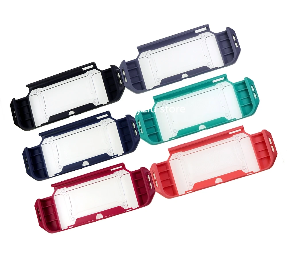 10 шт. защитный чехол с 2 слотами для игровых карт для переключателя Oled нескользящий Противоскользящий защитный чехол из ТПУ + ПК для Nintendo Switch OLED