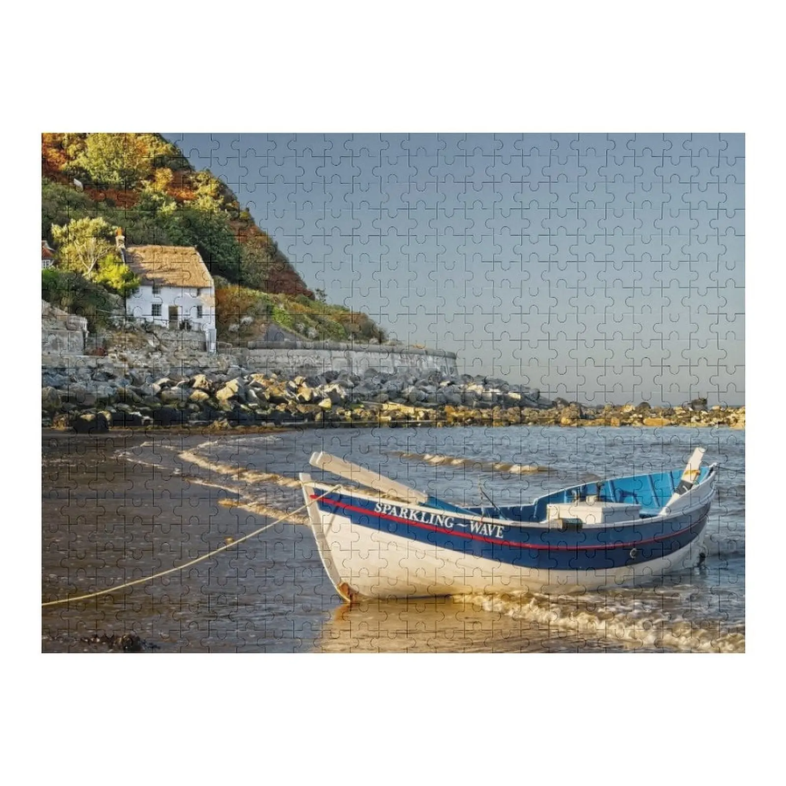 

Runswick Bay Yorkshire Jigsaw Puzzle Baby Toy Wooden Jigsaws For Adults Adult Wooden Puzzle