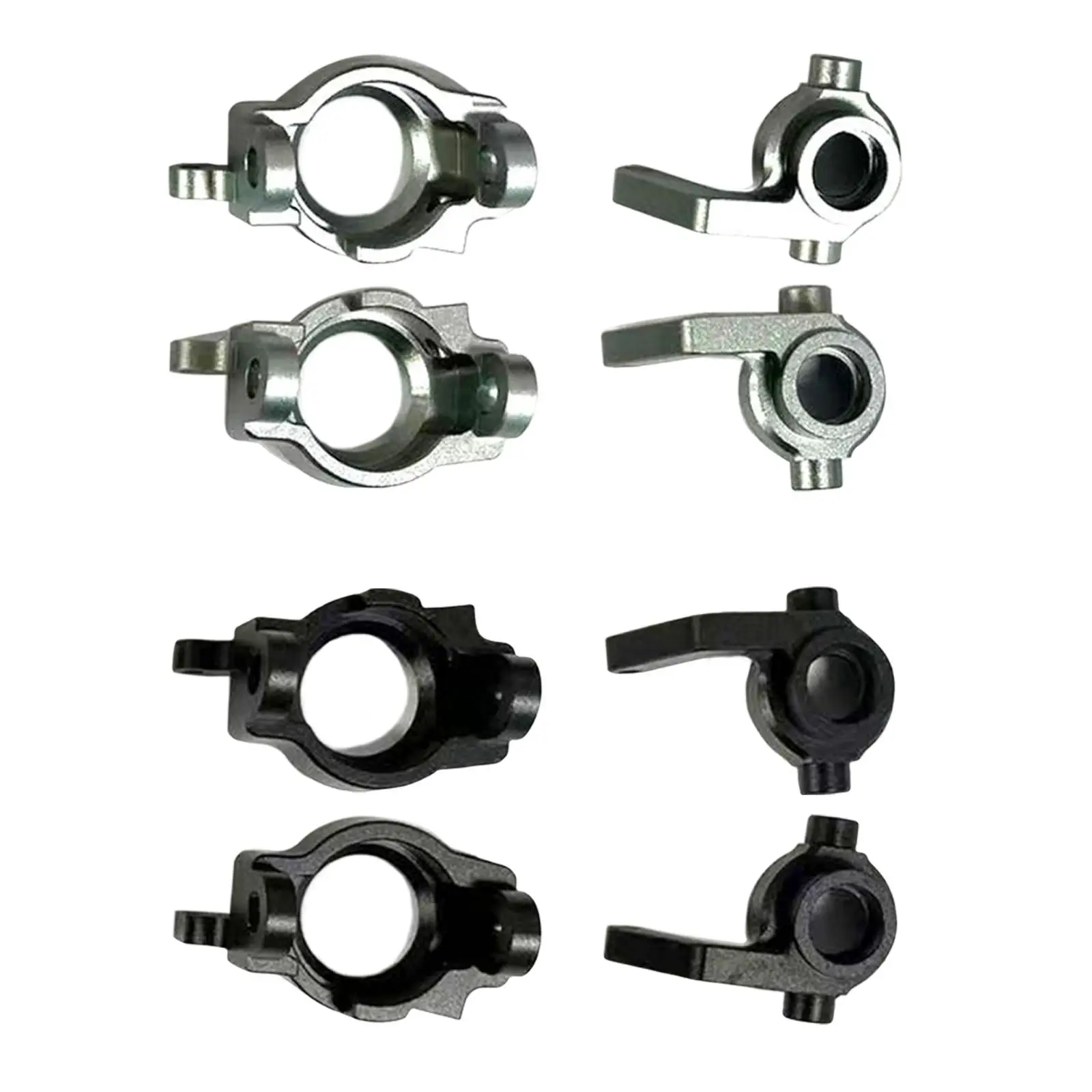 

Metal RC Steering Joints Cups with 2x C Shaped Hub Carrier for ZD 9101 9102 Dbx-10 1/10 RC Car Upgrade Parts ,Vehicles