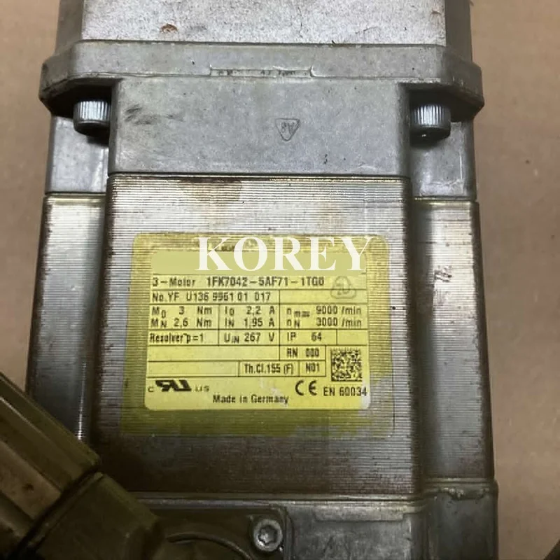 SERVO MOTOR 1FK7042-5AF71-1TG0 BOM em CONDIÇÃO