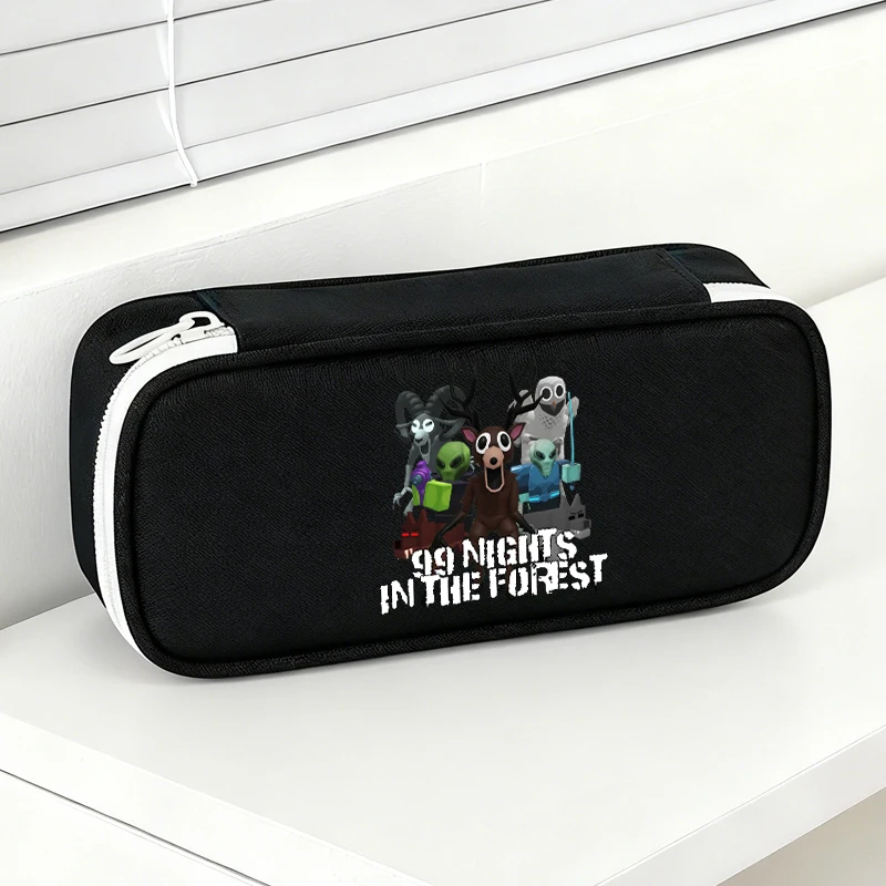 

99 ночей в лесу пеналы с героями мультфильмов, большие вместительные сумки для ручек, сумка-карандаш для игр для мальчиков и девочек, школьные канцелярские принадлежности, подарок