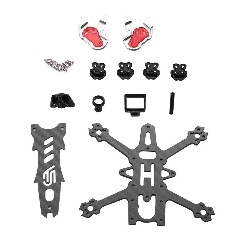 A13E-для DJI O4, совместимый с воздушным блоком, 50 мм, 2-дюймовый пропеллер, зубочистка, FPV, комплект рамы для гоночного дрона на радиоуправлении для двигателей 1002 1003 - Fox-2