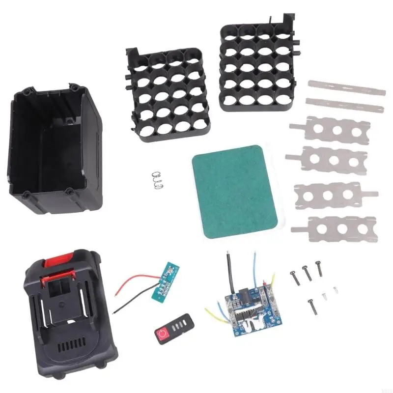X9FA 20Cores Burning Management System Integrated Battery Case Plastic Metal Hybrids Construction Tool Part