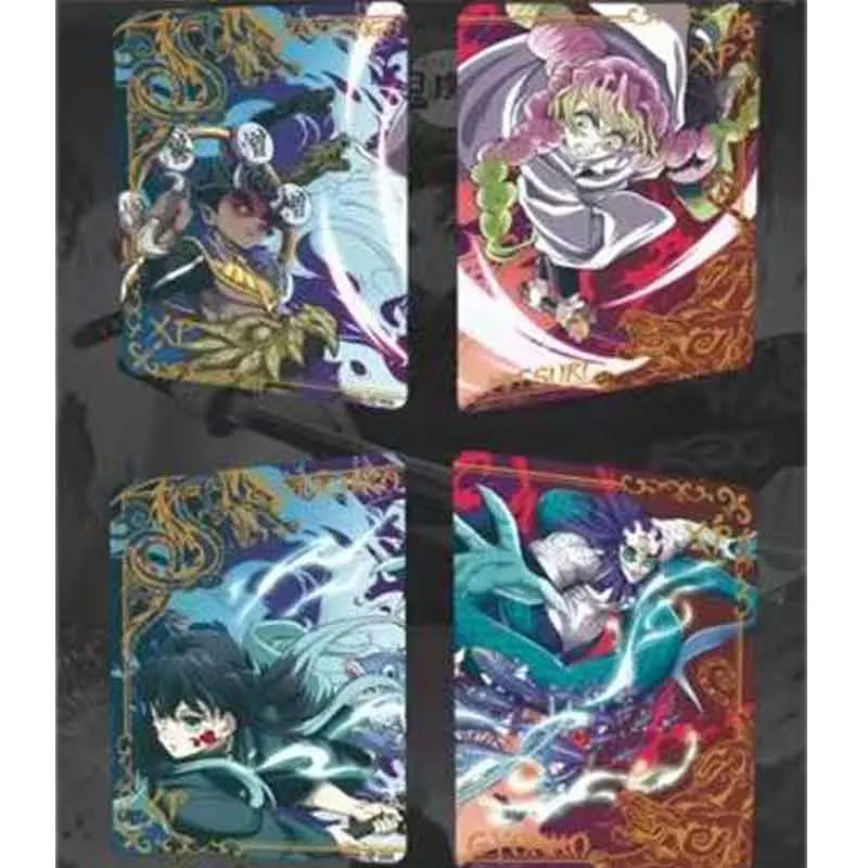 Wholesales Demon Slayer Collection Cards Wave5 Booster Box Assembly 1case Playing Cards Games Toys Child Gifts