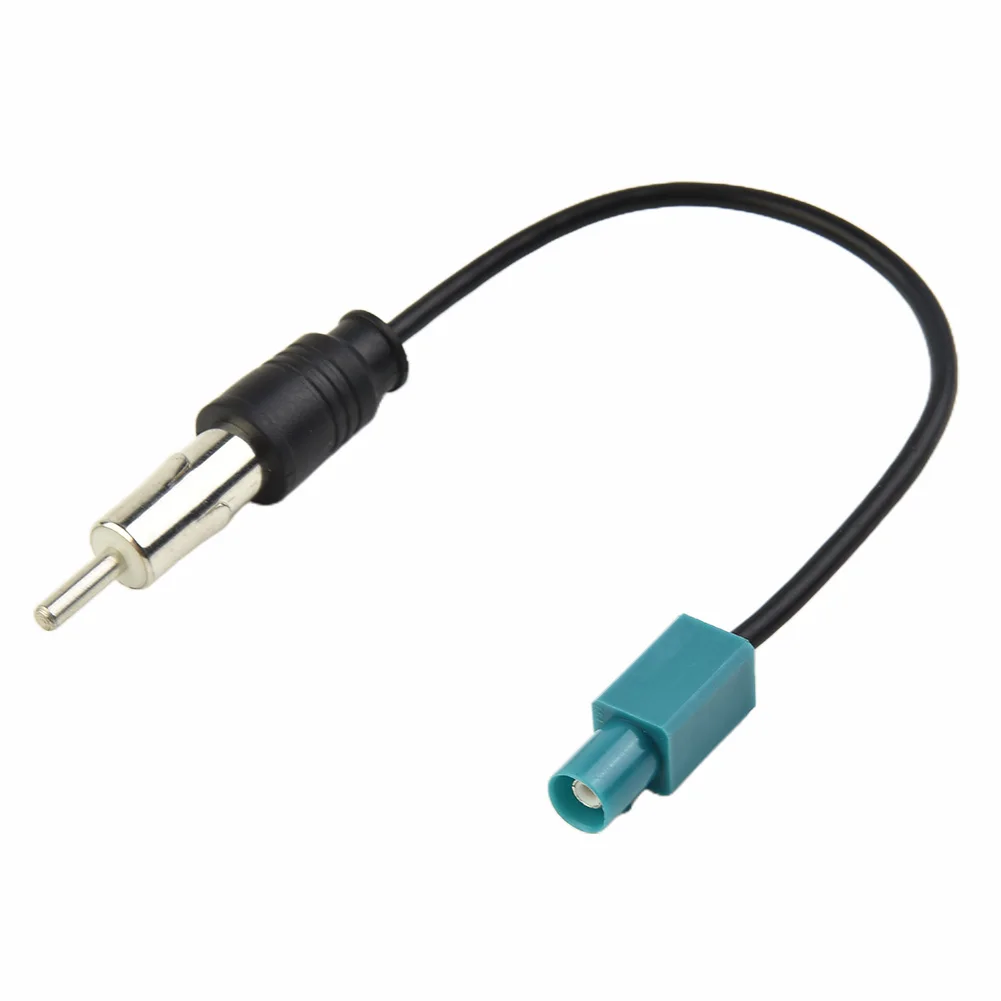 

Practical Cable 15cm Car Stereo DIN Plug Easy Retrofitting FM/AM For Antennas With Power Pluggable Installation