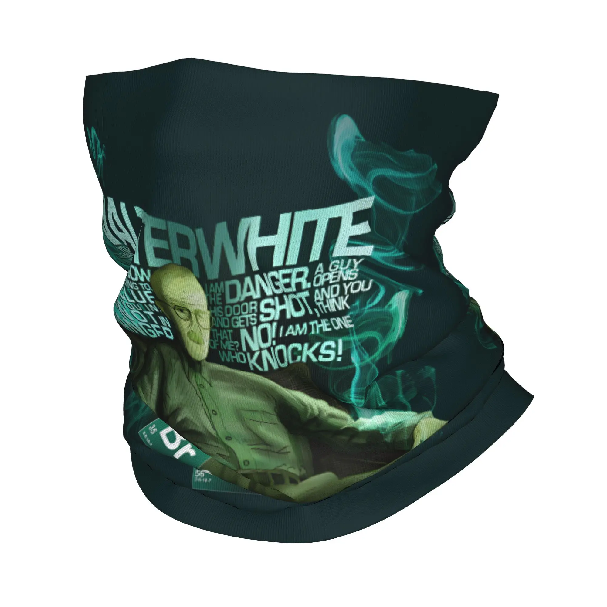 

Зимний ветрозащитный шарф-бандана Custom Breaking Bad для женщин: многофункциональный гейтер для лица и головы, вдохновленный сериалом