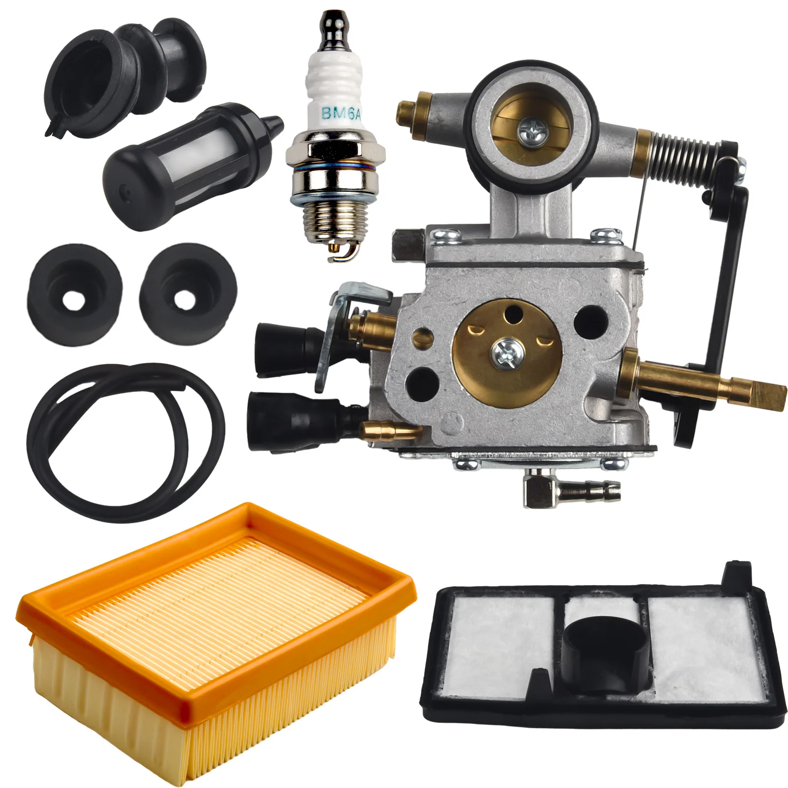 Carburetor Set TS800 Carburetor For WJ114 Replaces HS314 Carburetor 4224-120-0651 Chainsaw Carburetor Garden Tool