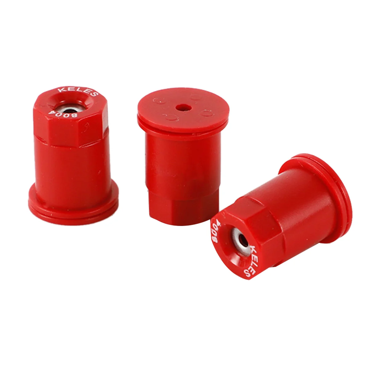 

30PCS Agricultural Sprayer High Pressure Round Windproof Atomizing Nozzle Sprinkler Head 80 Degree Spray Red