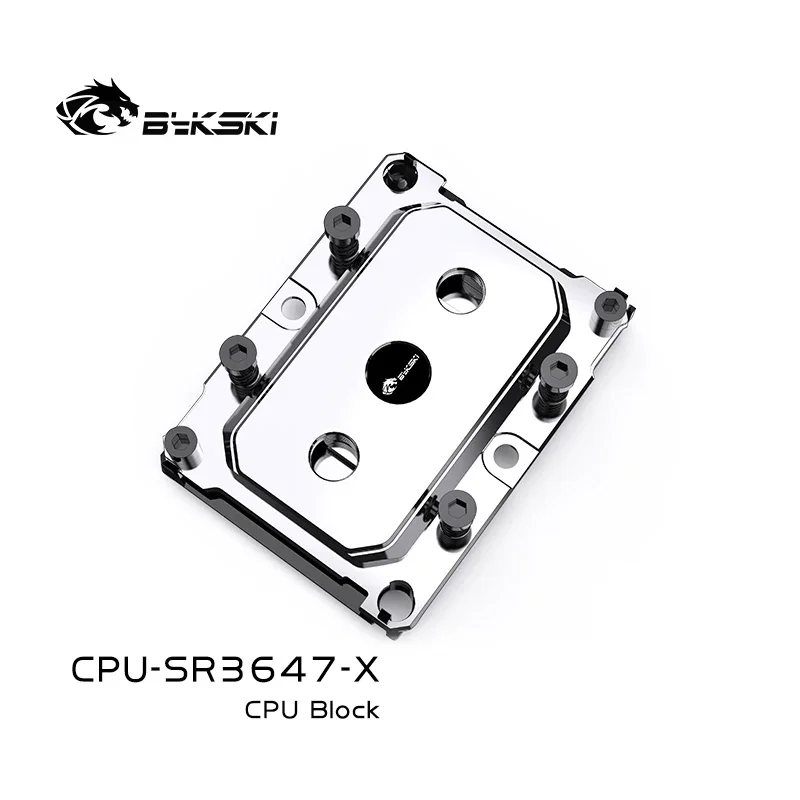 Bykski CPU Water Block Use for INTEL LGA3647 Server AI Cloud Computing Liquid Cooling All-Metal CPU-SR3647-X