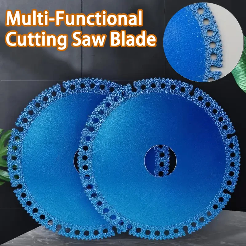 

5PCS Composite Multifunctional Cutting Saw Blade 100×20mm Diamond Cutting Disc Ceramic Tile Glass Marble PVC Pipe Cutting Blade