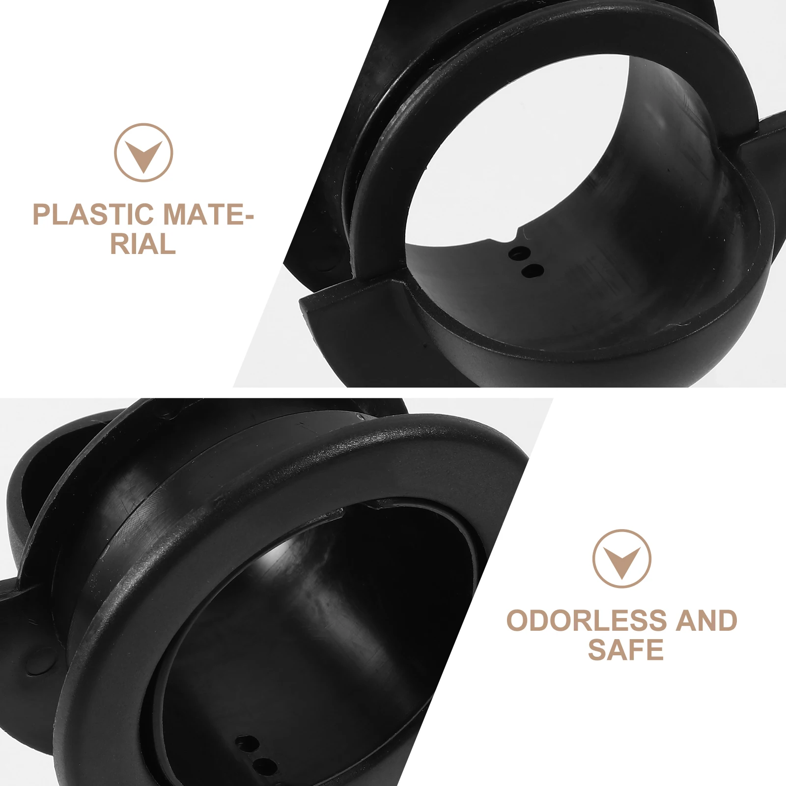 

12pcs Plastic Football Machine Entry Dishes Replacement Parts Universal Accessory For Standard Foosball Tables Durable Odorless
