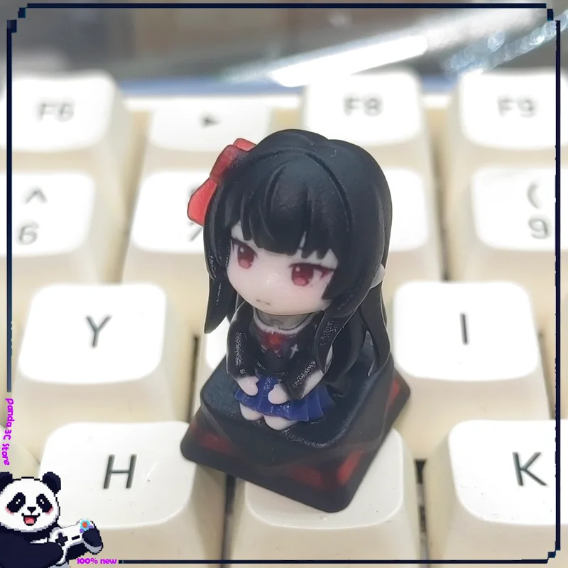 Wuthering Waves Gaming Keycaps Mechanical Keyboards Custom Chisa Anime Creative Keycap For Wooting Rog Rakka Iqunix Cherry Atk