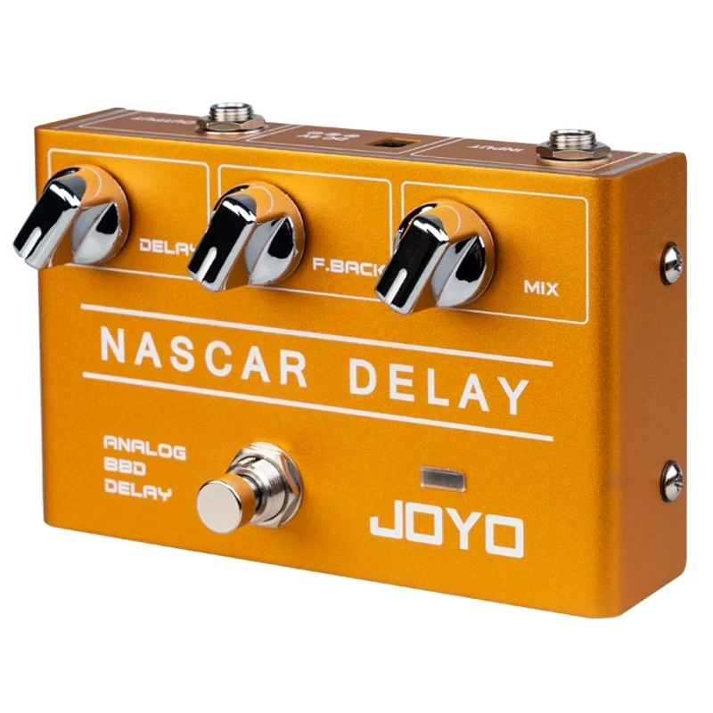 

JOYO R-10 Nascar Guitar Delay Pedal Processor Narcar Analog Delay Pedal Classic Bbd Vintage Electric Guitar Effect Pedal