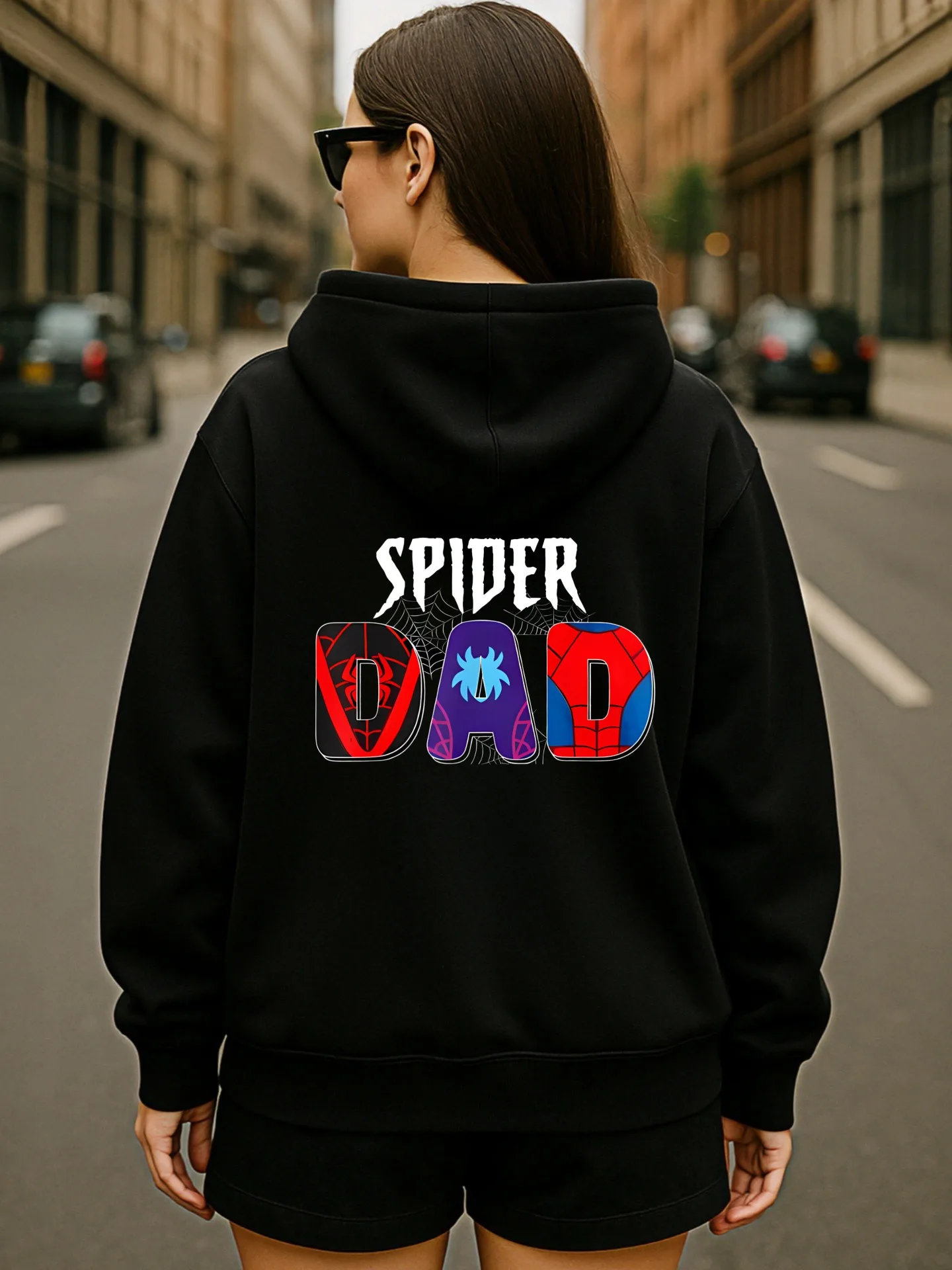 هوديي برسومات، طباعة جرافيك عتيقة، ملابس الشارع الجمالية، قماش مريح، ملابس يومية غير رسمية، للشباب