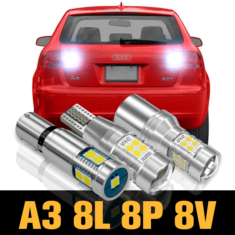 

2x Canbus LED Reverse Light Backup Lamp Accessories For Audi A3 8L 8P 8V 1996-2018 2008 2009 2010 2011 2012 2013 2014 2015 2016