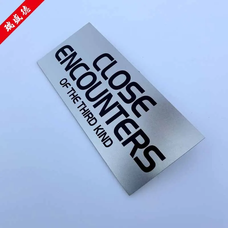 customized.304Matte Stainless Steel Nameplate Sign Custom Metal Etching Nameplate Stainless Steel Sign Making