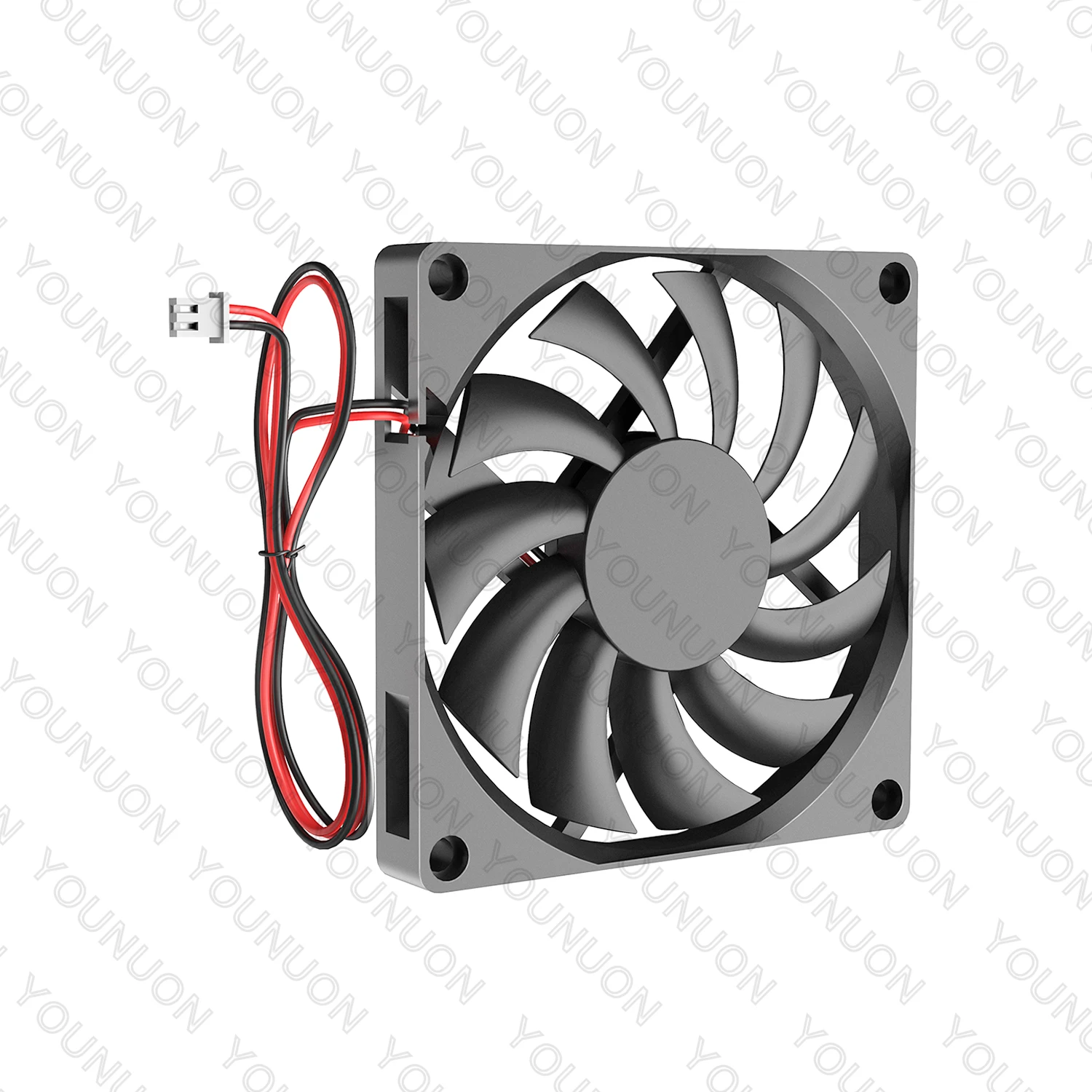 2 Pieces 80mm 5V USB Fan 80cm 80x80x10mm 5V 12V 24V Cooling Cooler Fan Dual Ball Bearing&Sleeve Bearing 8010 Computer Case Fan image 5