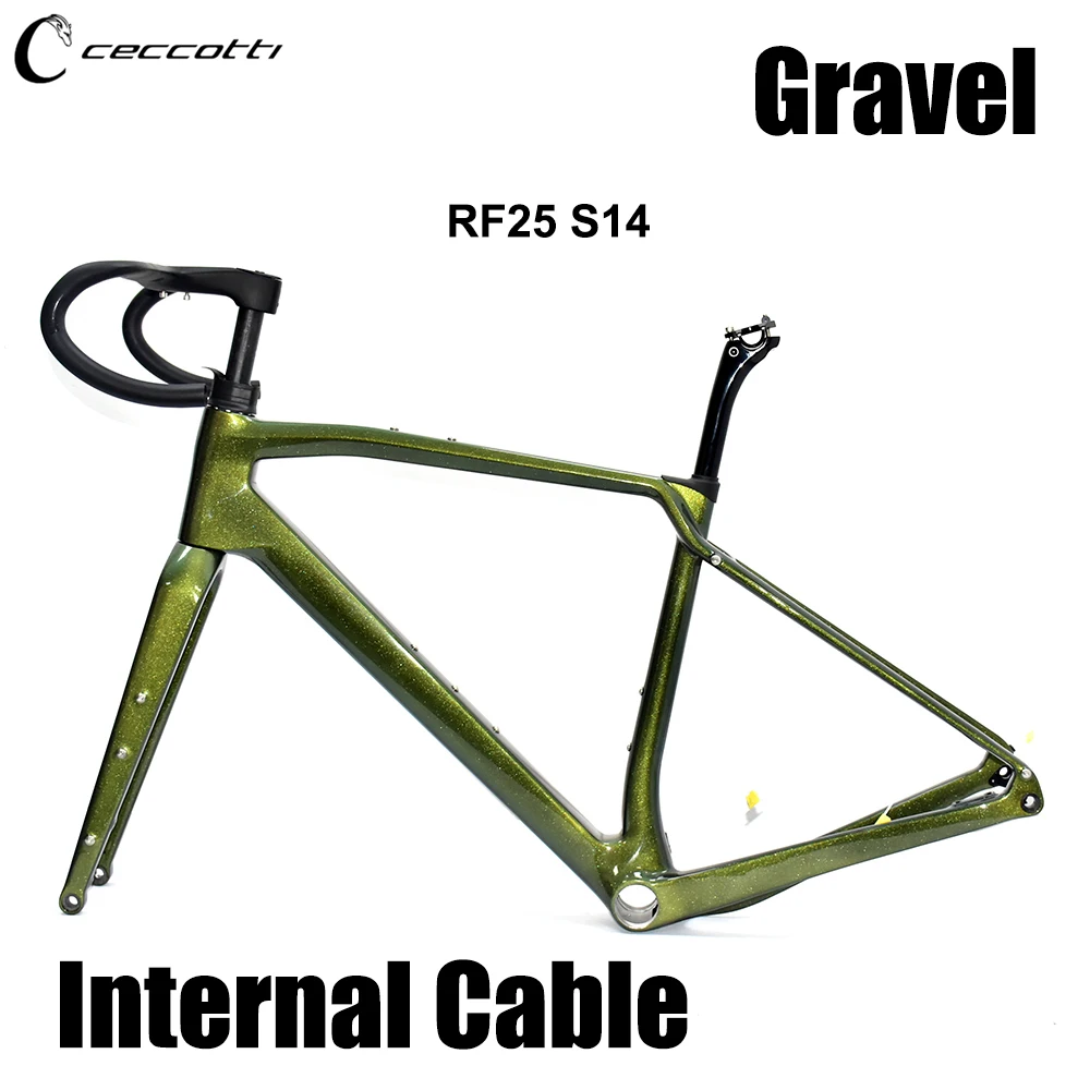 

Sequel Carbon Gravel Frame, Color for the Gravel, Use T1000, Full Carbon Fiber Bike Frame