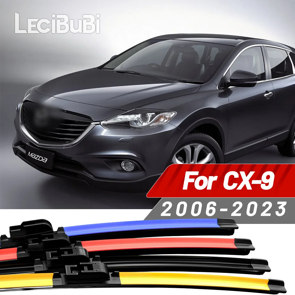 

2 шт. для Mazda CX-9 CX9 CX 9 2006-2023 2017 2018 2019 2020 2021 2022 2023 2024 щетки стеклоочистителя переднего стекла дворники