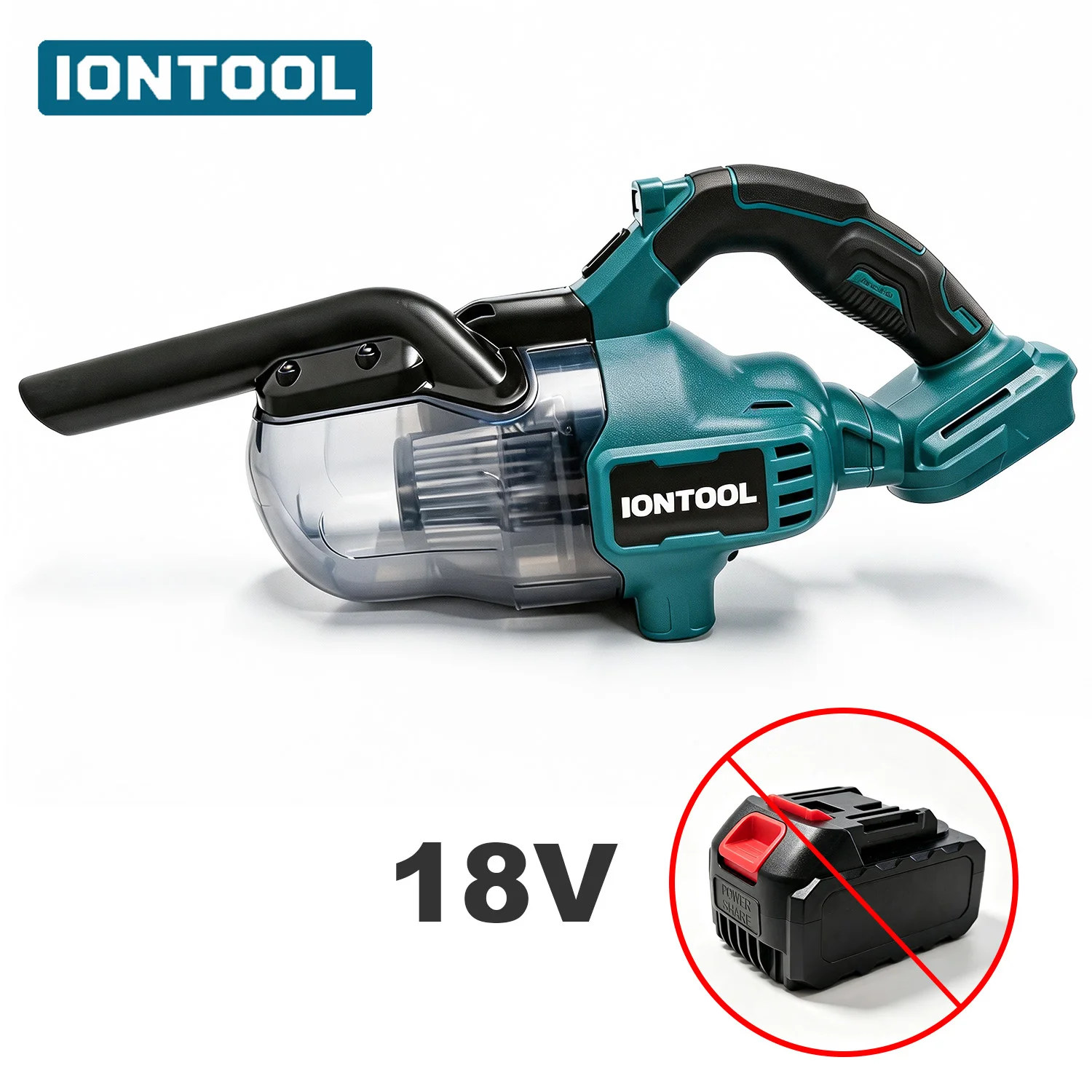 IONTOOL Cordless Vacuum Cleaner 400W Power Tool For Dust Collection Car Clean Desktop Tidy Workshop Use For Makita 18V Battery - view 6