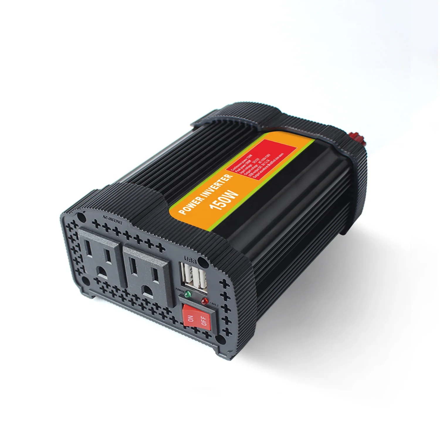 Portable Mini Car Inverter 150W Modified Sine Wave Universal 110v/220v DC AC 12v/24v Inverter Power Converter